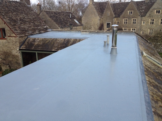 5. Cirencester Cotswold Flat Roof Gloucestershire  - CrysticROOF Fibreglass
