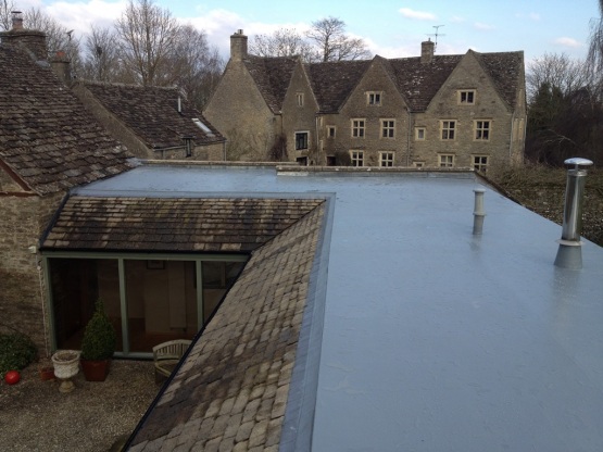 Crown Construction Solutions - Upper Siddington Roof - Scott Bader Fibreglass